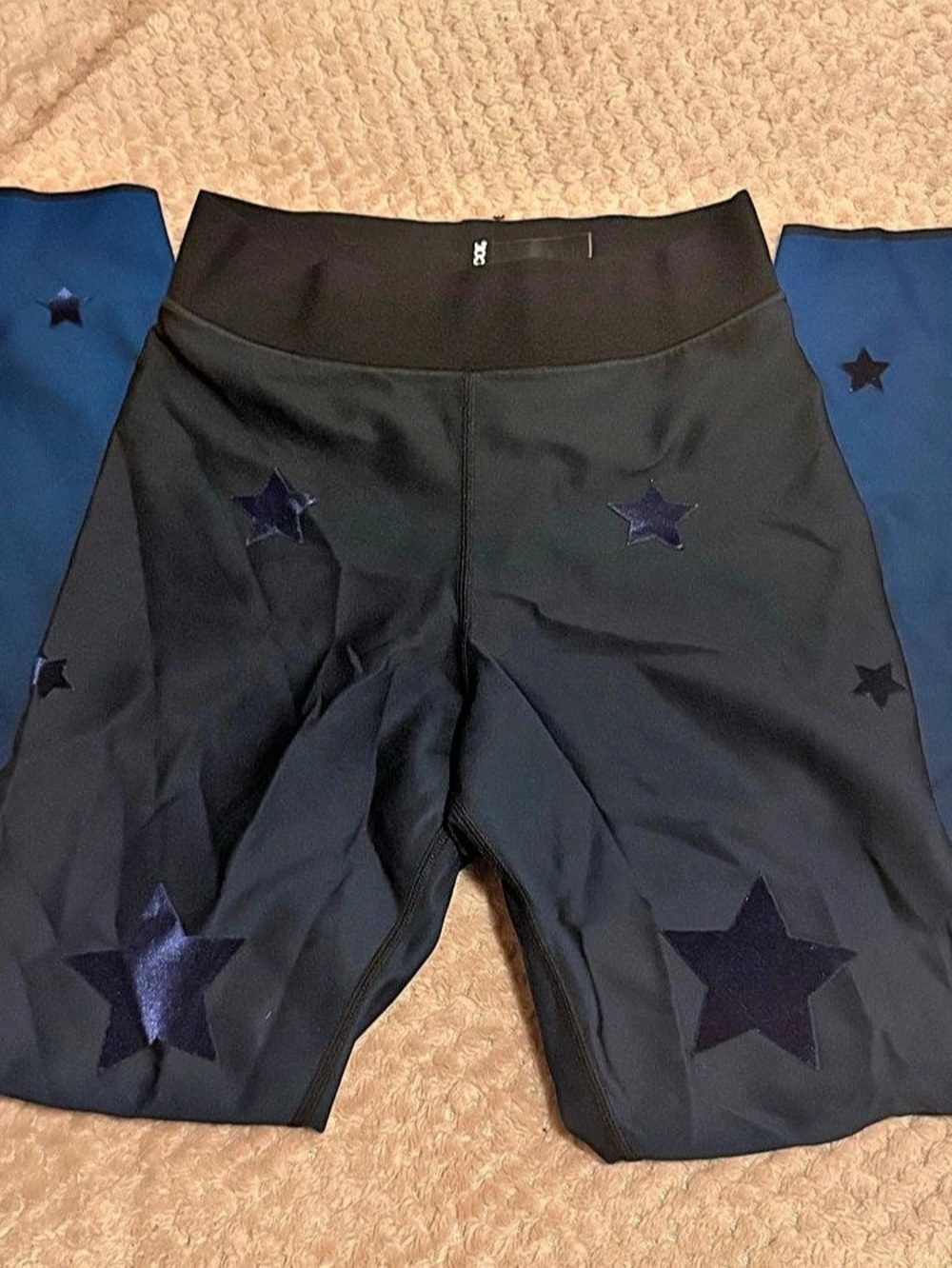 UltraCor Star Knockout Ultra High Legging Black & Blue size Small